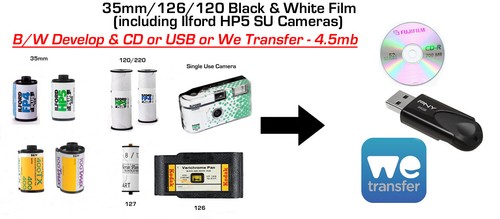 Black white film develop - film,