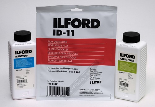 Ilford id11 rapid fixer - ilford, stop