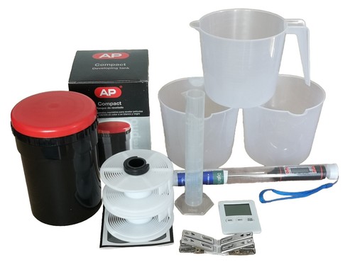 Film developing kit - film,