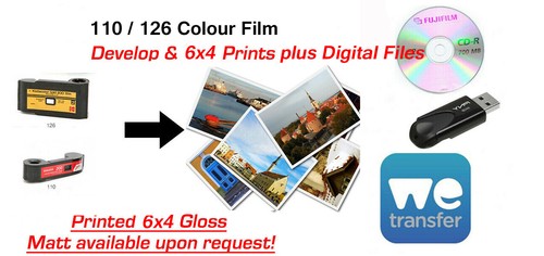 110 126 colour film - 110,